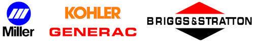 Miller, Kohler, Generac, Briggs & Stratton and more